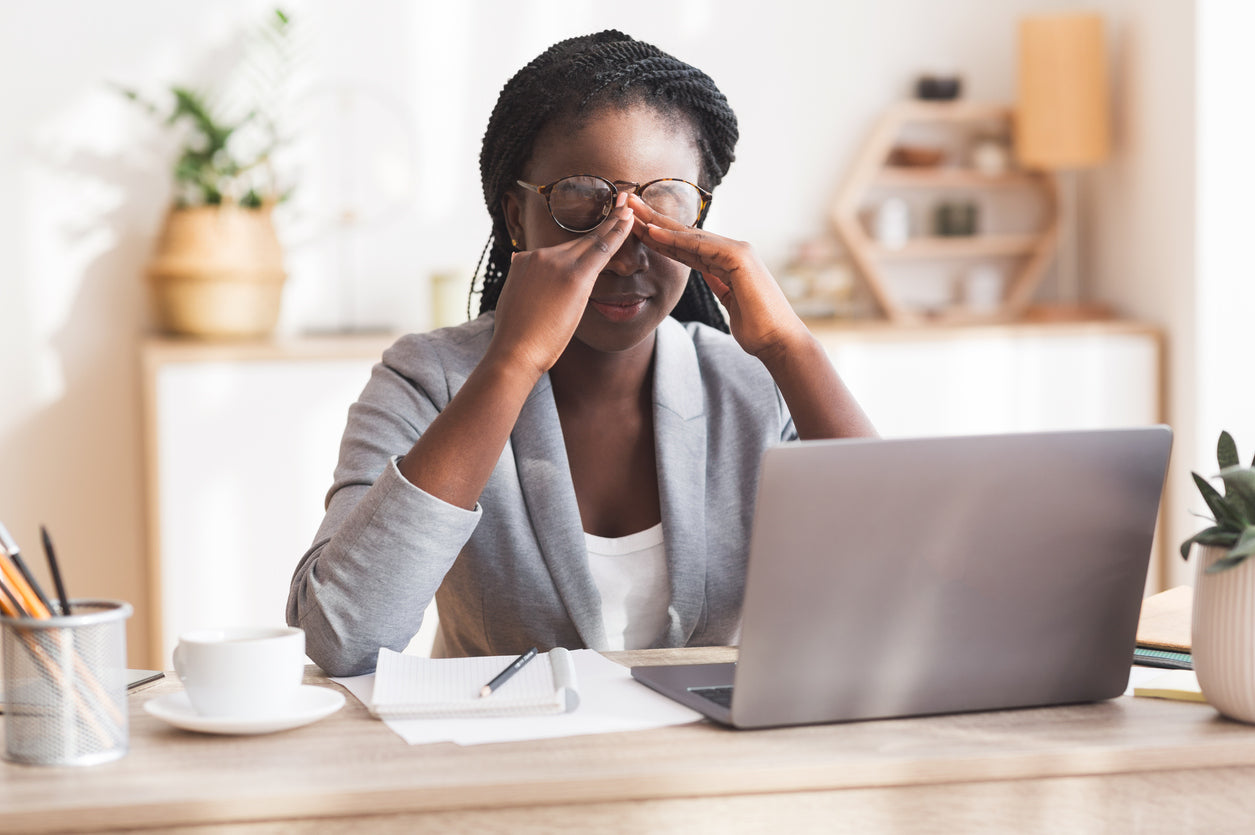 stressed woman | ashwagandha for stress relief