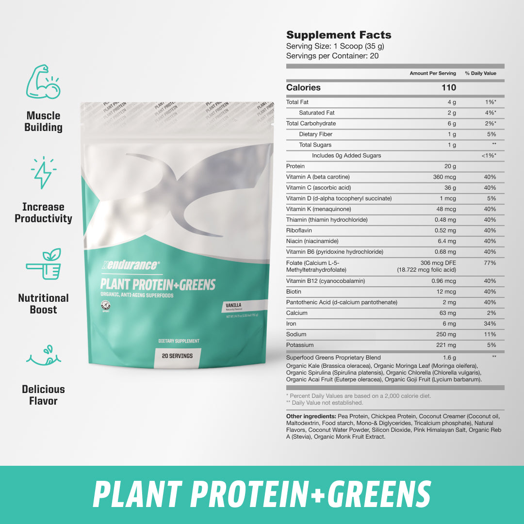 Plant Protein+Greens - xendurance