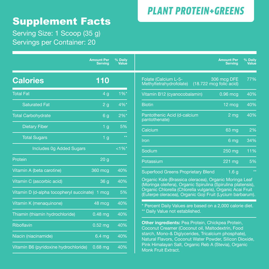 Plant Protein+Greens