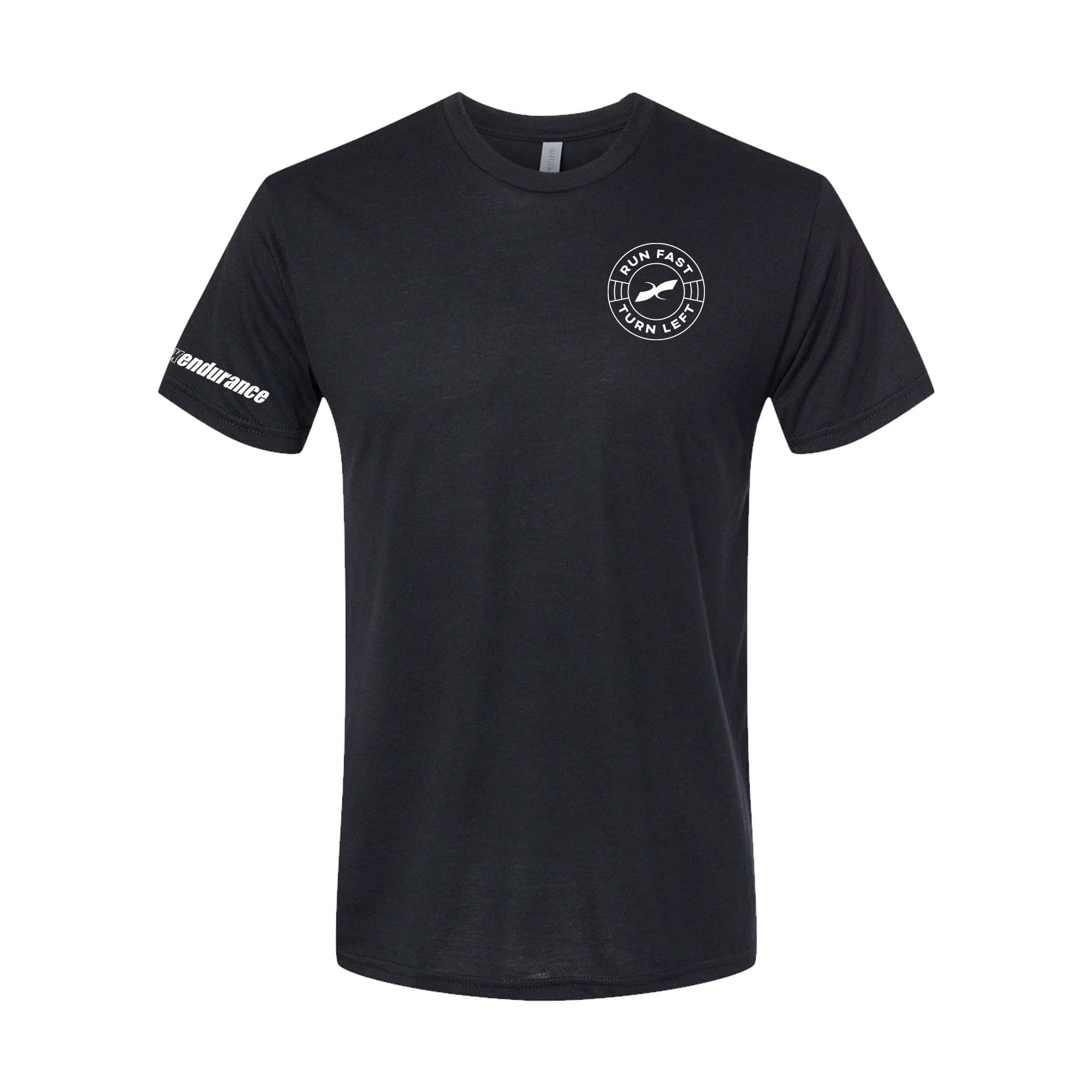 Run Fast Turn Left Tee - xendurance